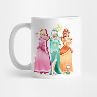 Peach, Daisy and Stella Mug